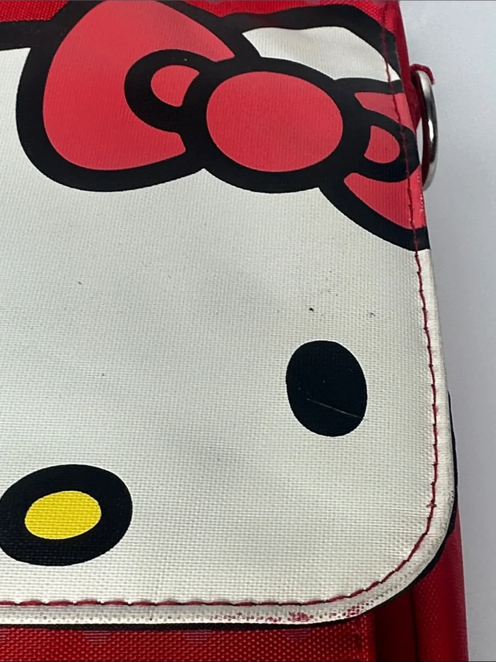 Hello Kitty Red Laptop Bag with Character Flap